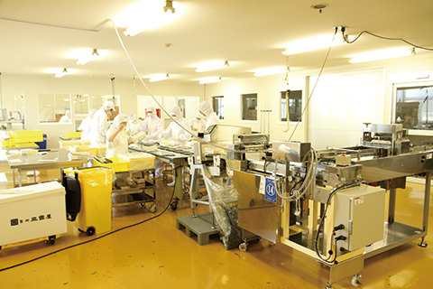 三國屋 工場 クリーンルーム